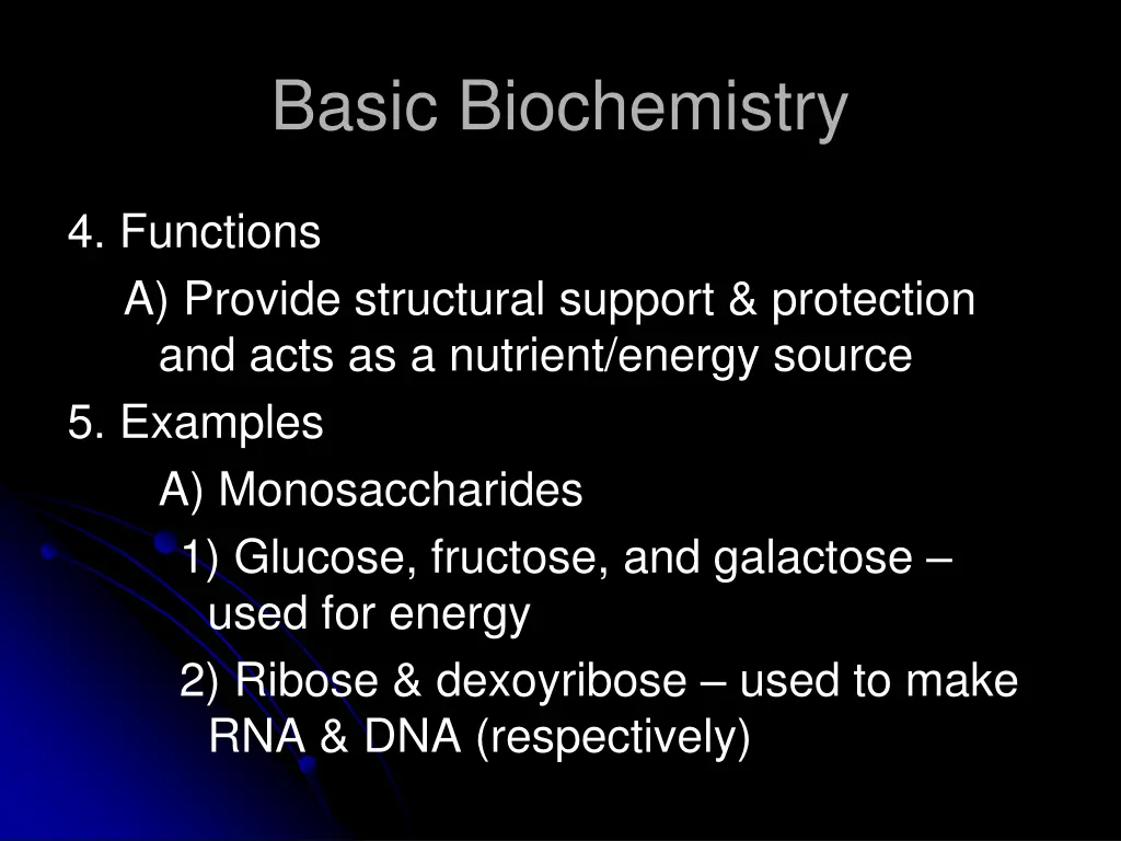 basic biochemistry 25