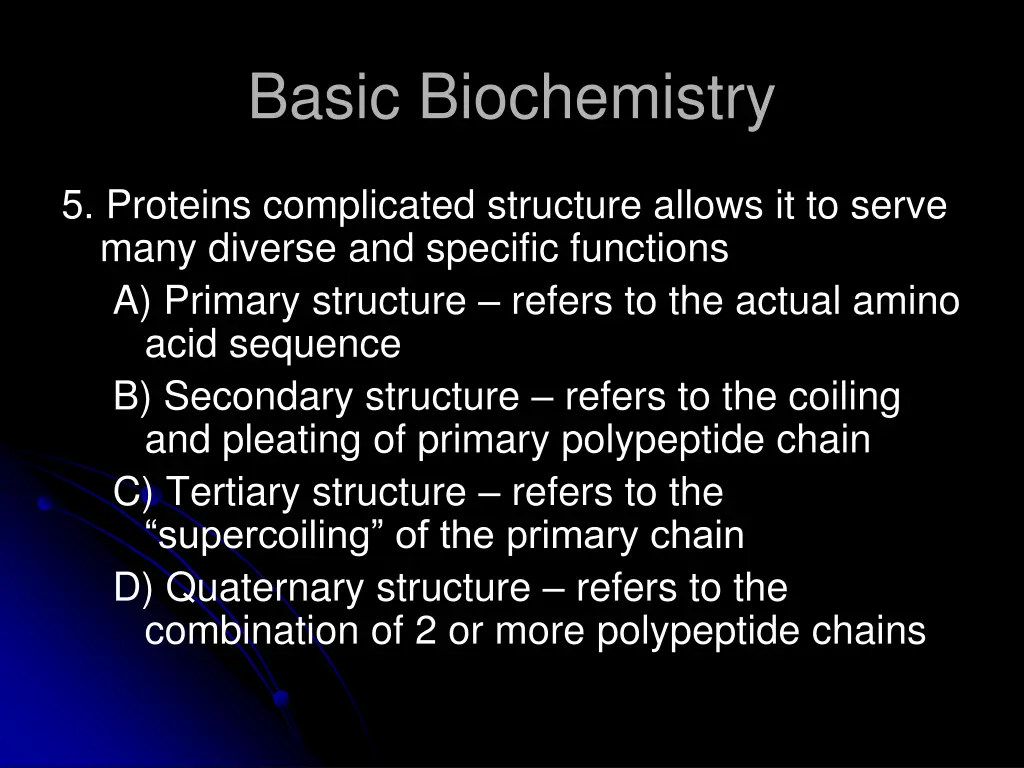 basic biochemistry 34