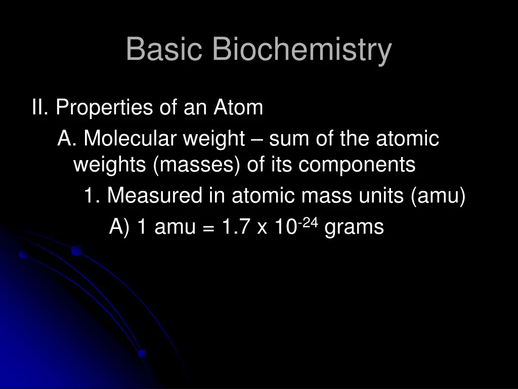 basic biochemistry 5