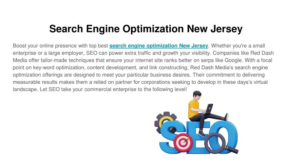 search engine optimization new jersey