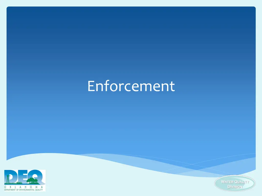 enforcement