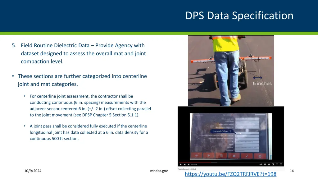 dps data specification 10