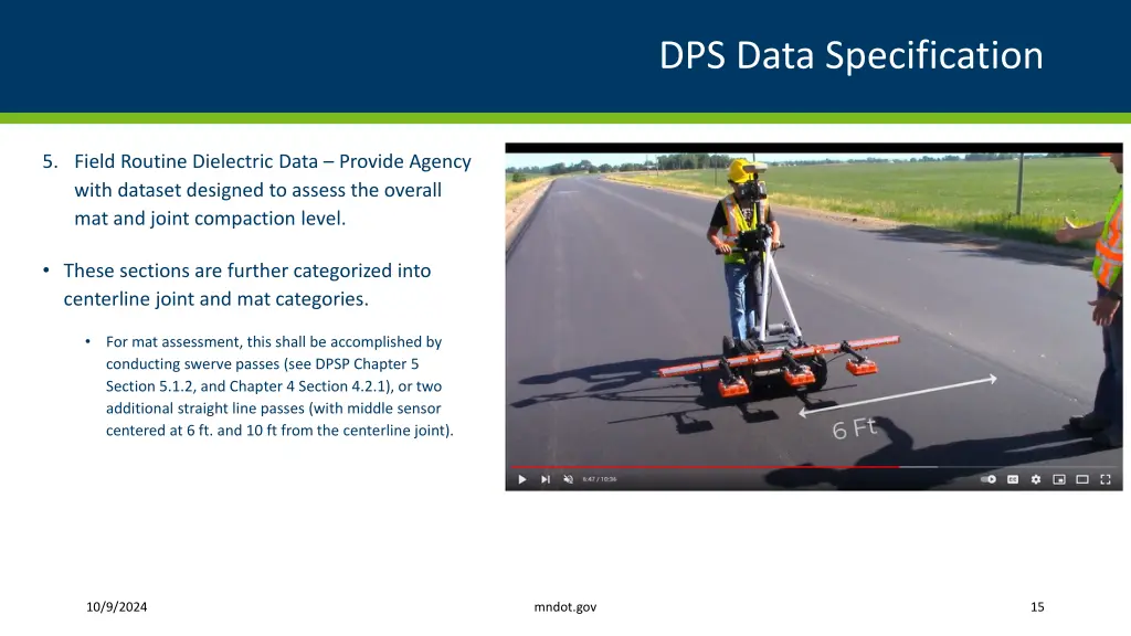 dps data specification 11