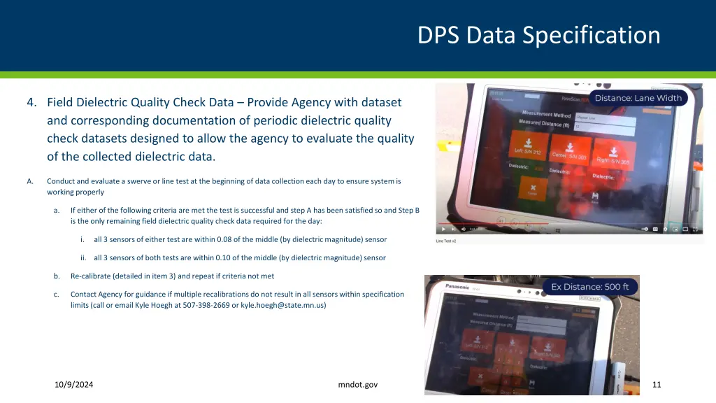 dps data specification 7