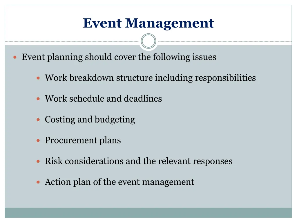 event management 3