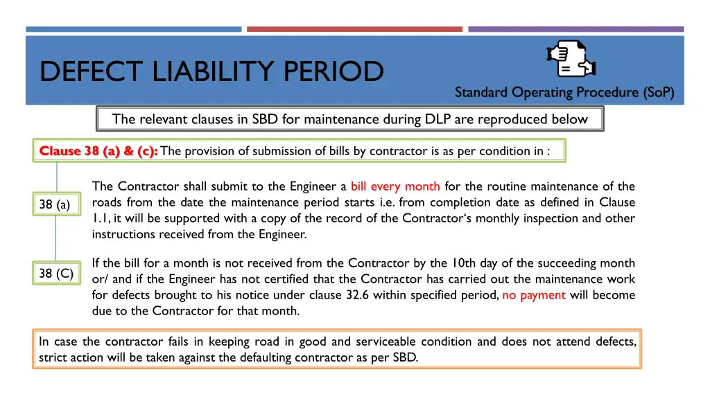 defect liability period 9