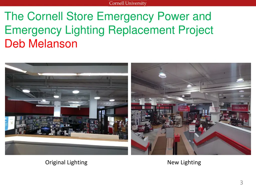 the cornell store emergency power and emergency