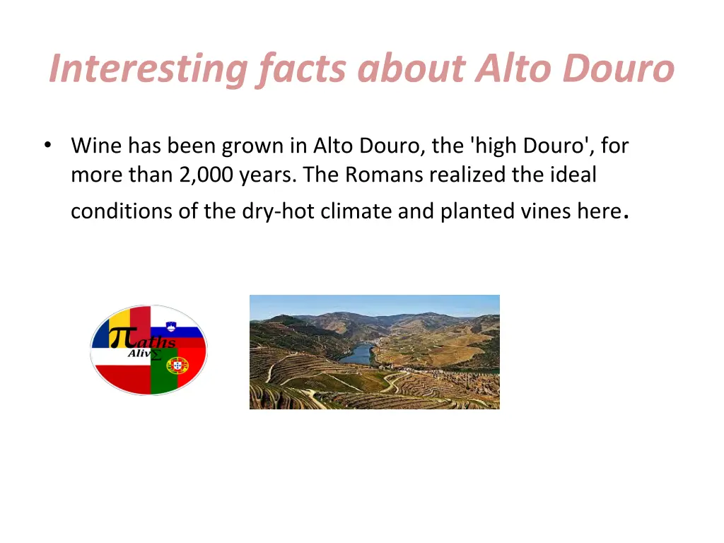 interesting facts about alto douro