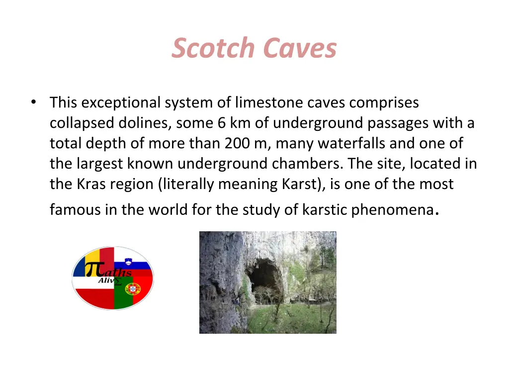 scotch caves