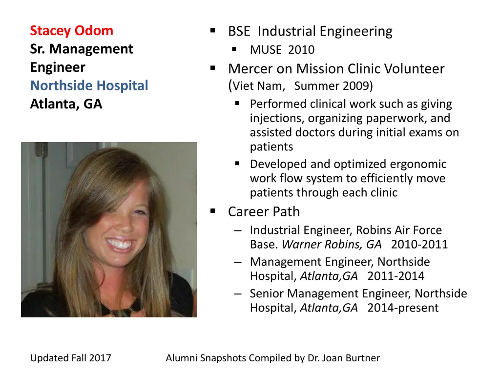 bse industrial engineering muse 2010 mercer