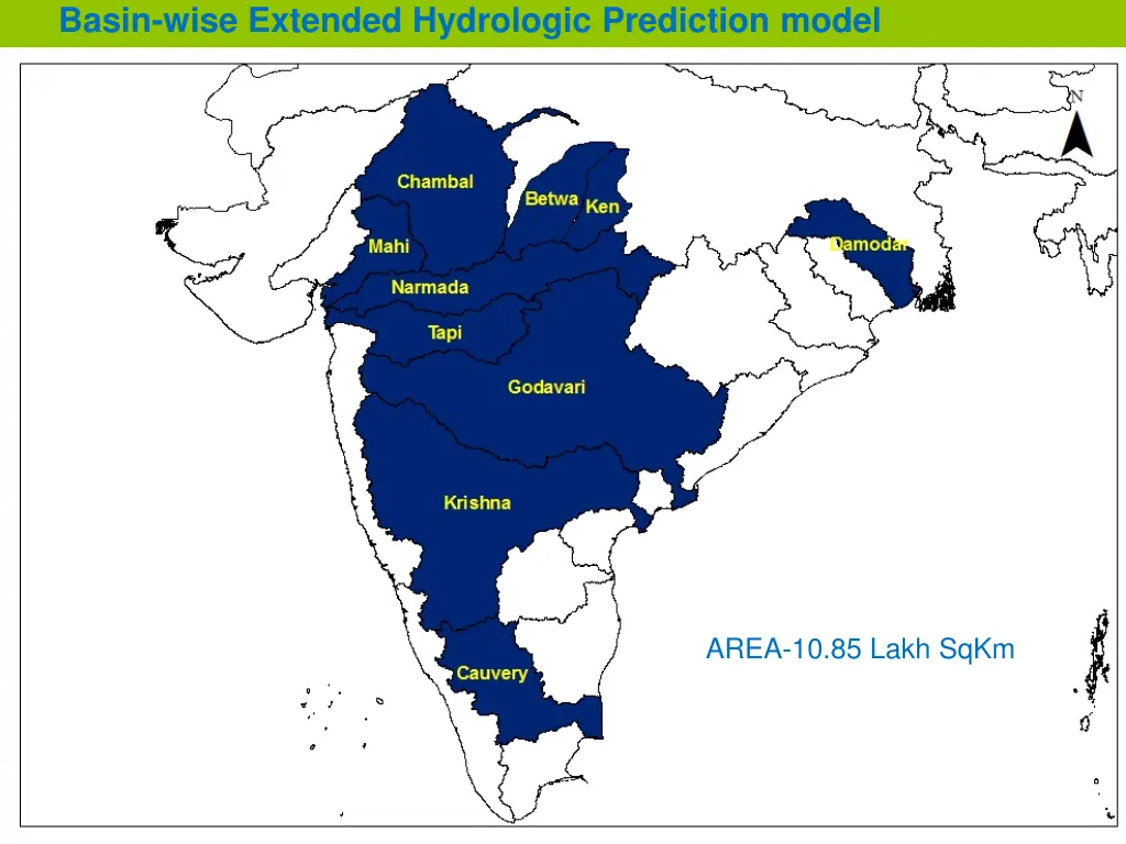 basin wise extended hydrologic prediction model