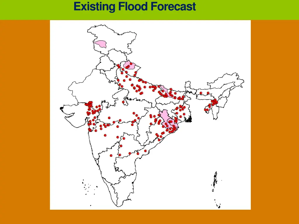 existing flood forecast