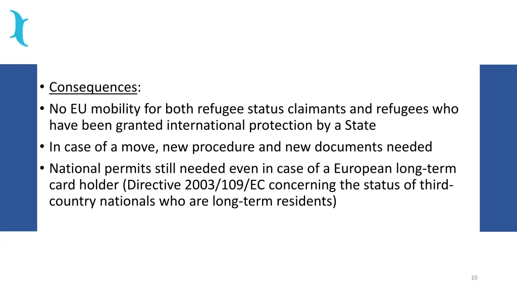 consequences no eu mobility for both refugee