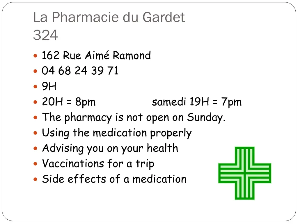 la pharmacie du gardet 324 162 rue aim ramond