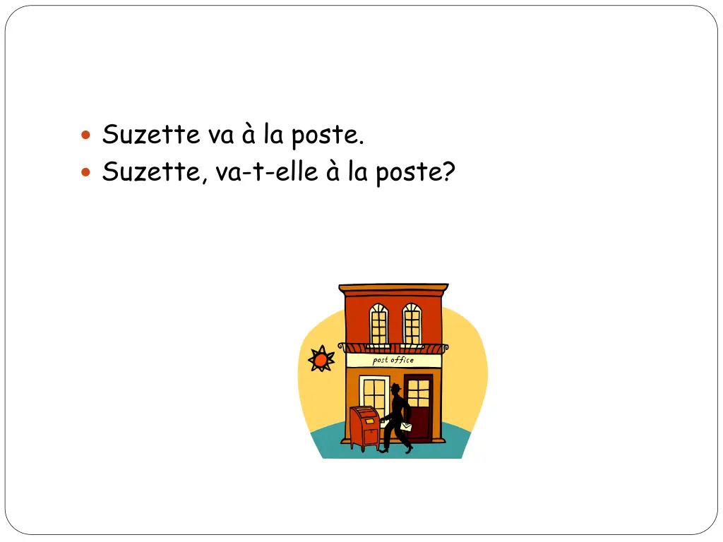 suzette va la poste suzette va t elle la poste