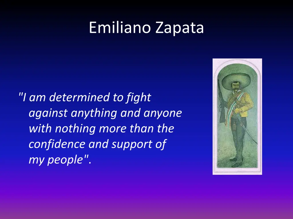 emiliano zapata