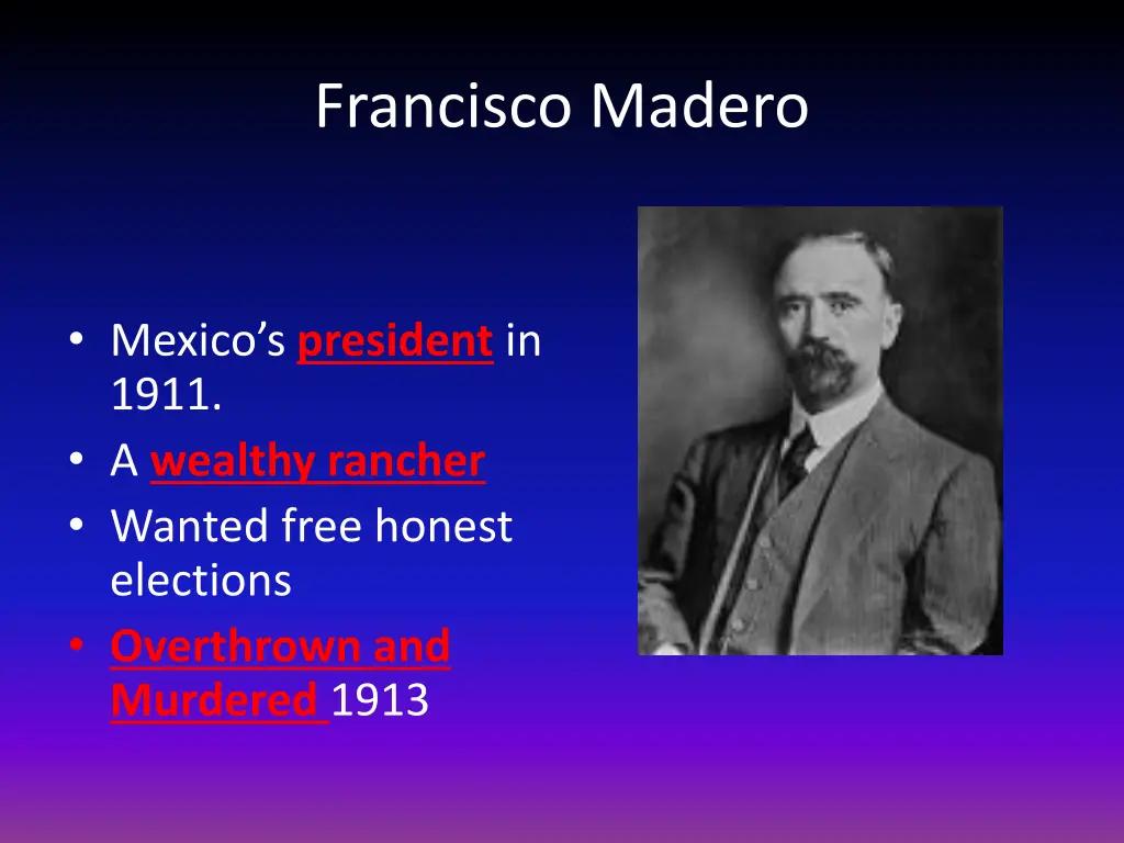 francisco madero