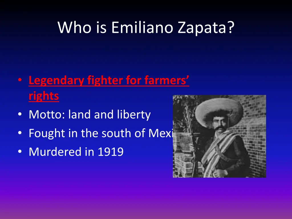 who is emiliano zapata