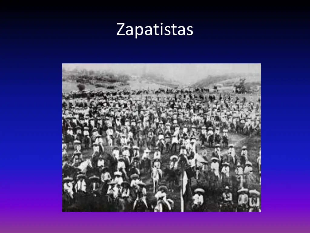 zapatistas