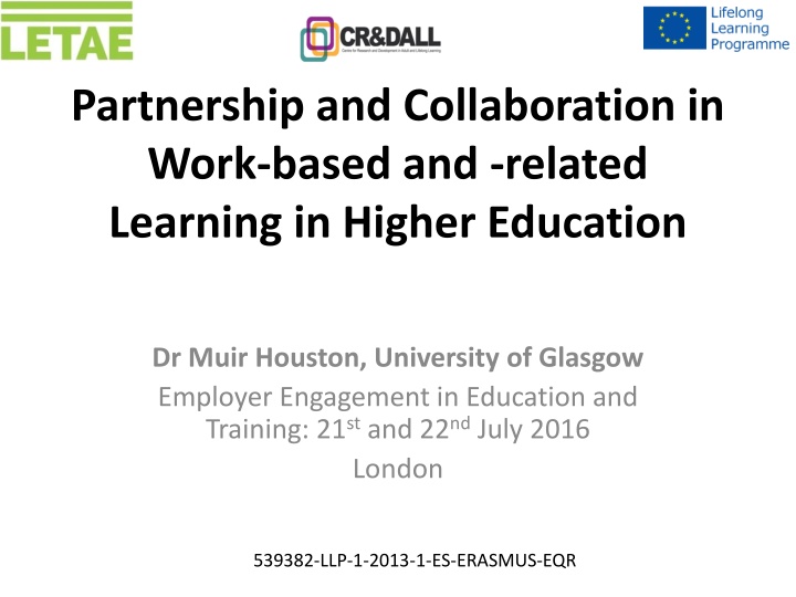 partnership and collaboration in work based