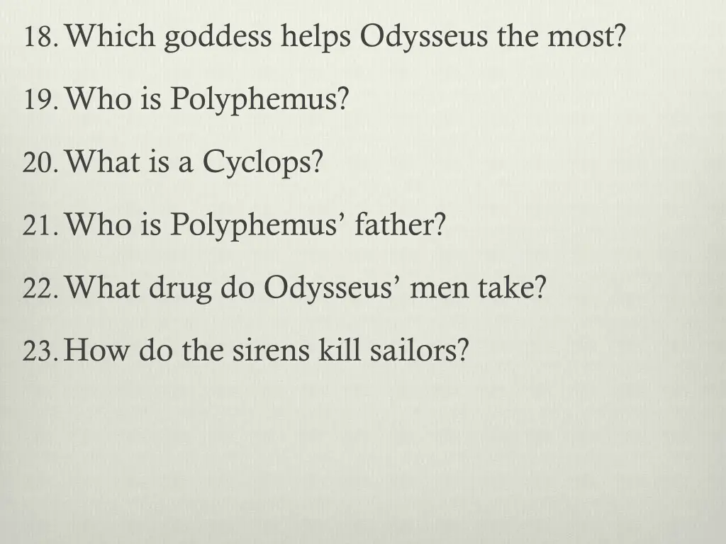 18 which goddess helps odysseus the most