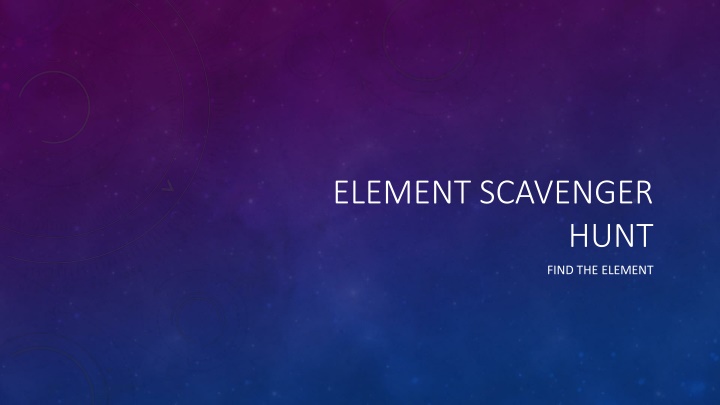 element scavenger