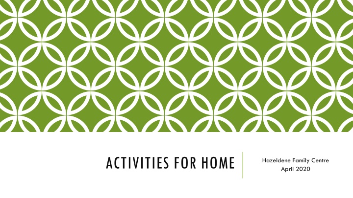 activities for home