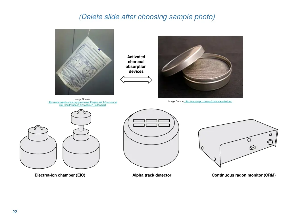 delete slide after choosing sample photo