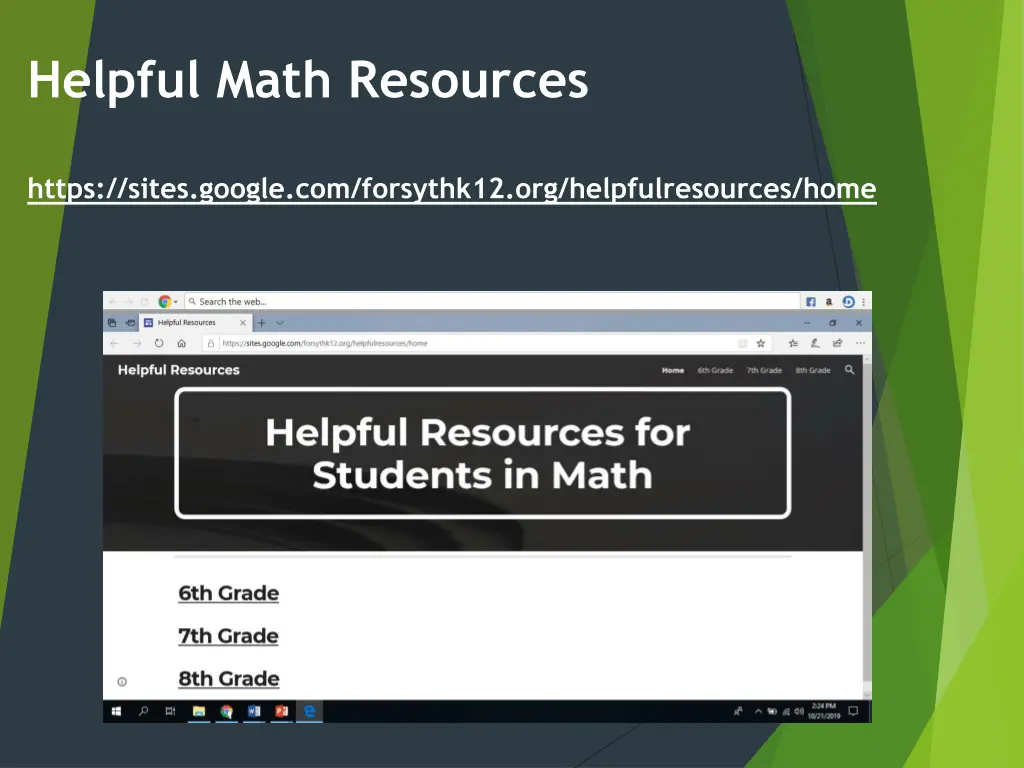 helpful math resources