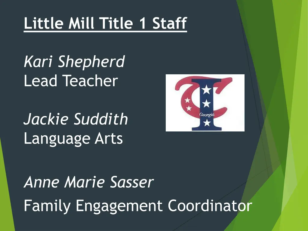 little mill title 1 staff