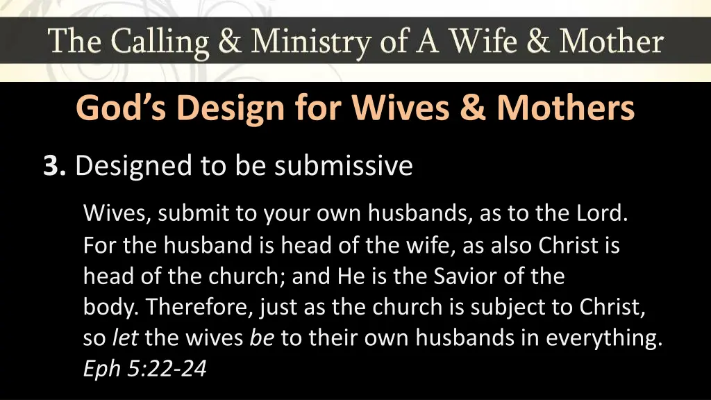 god s design for wives mothers 2