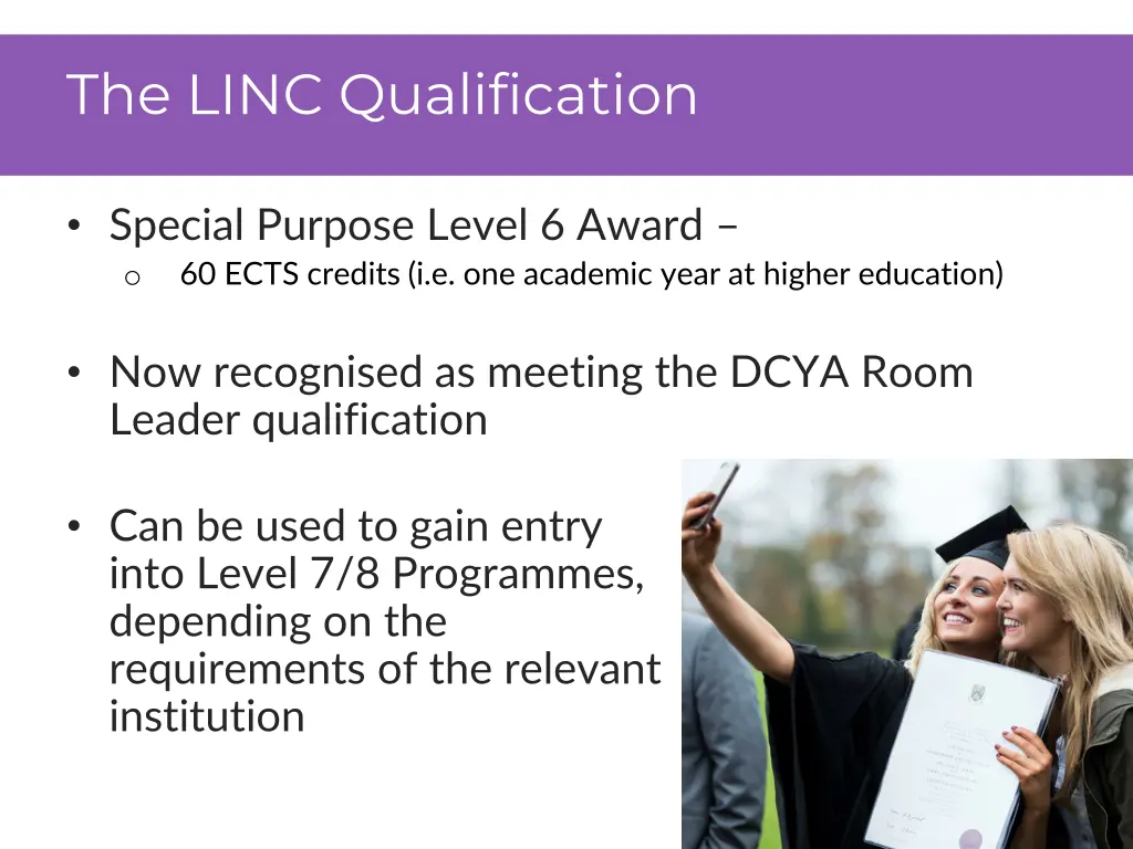 the linc qualification