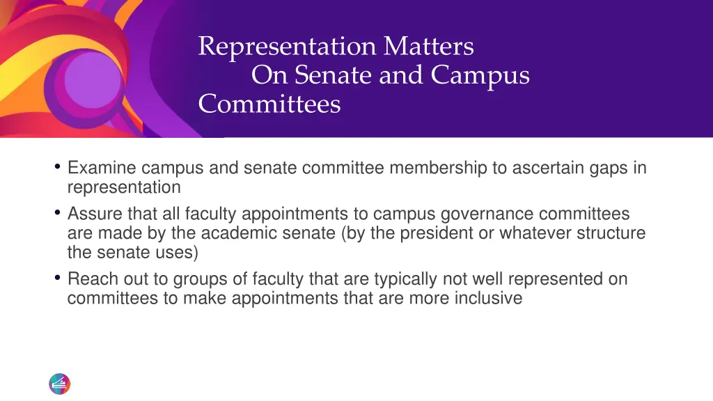 representation matters on senate and campus