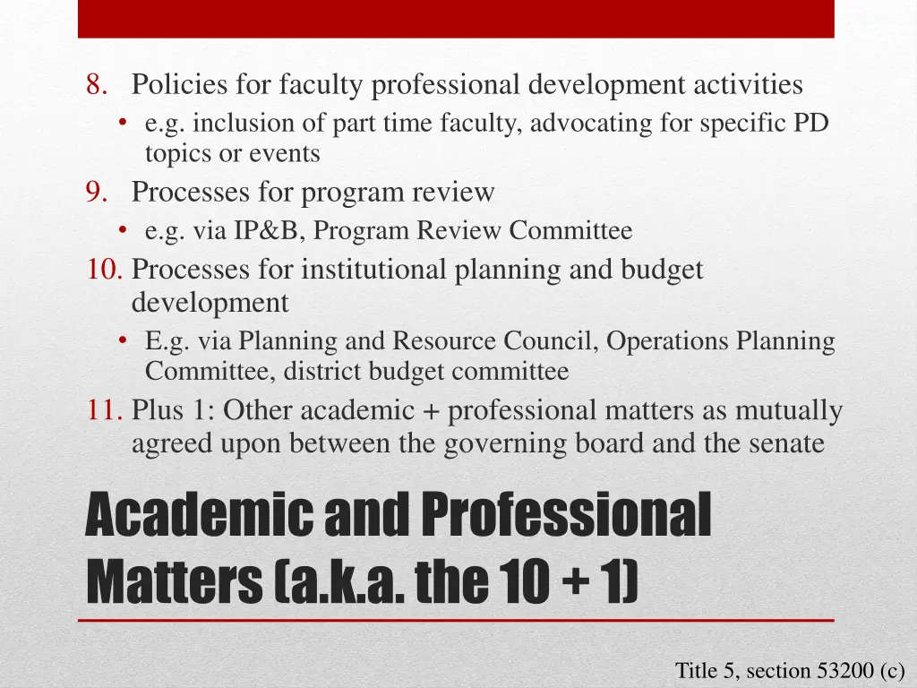 8 policies for faculty professional development