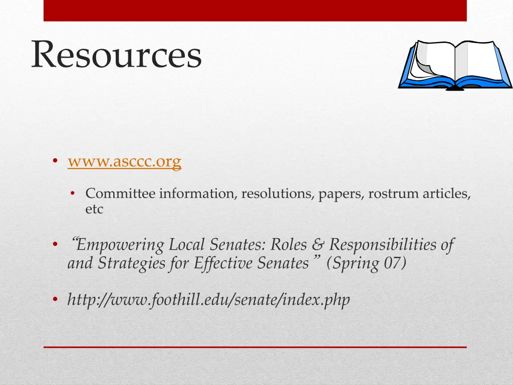 resources