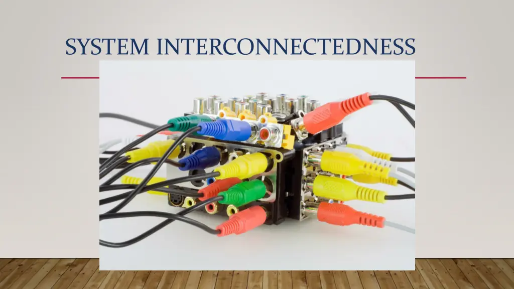 system interconnectedness