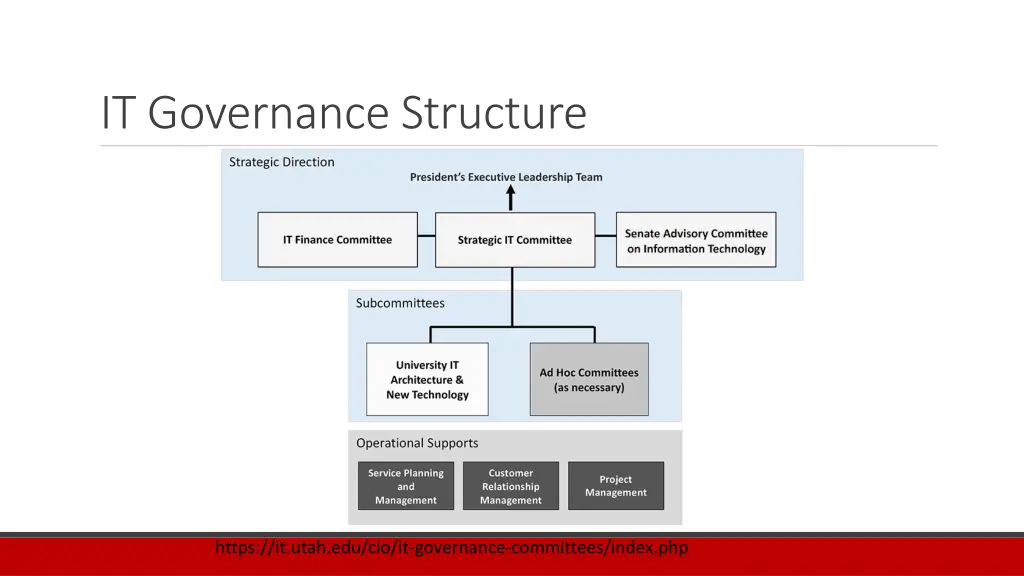 it governance structure