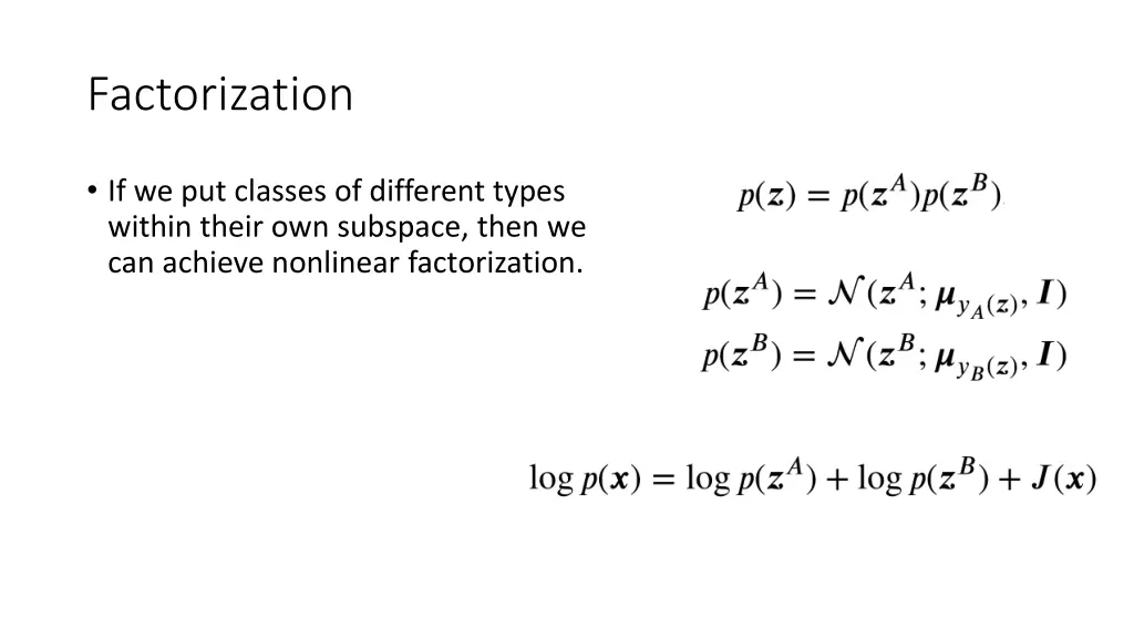 factorization