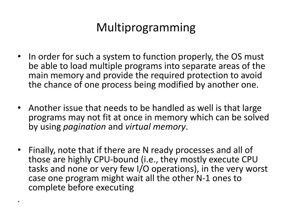 multiprogramming 1