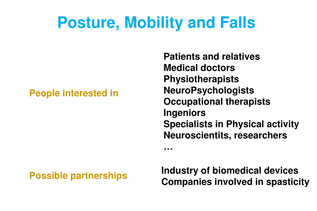 posture mobility and falls 1