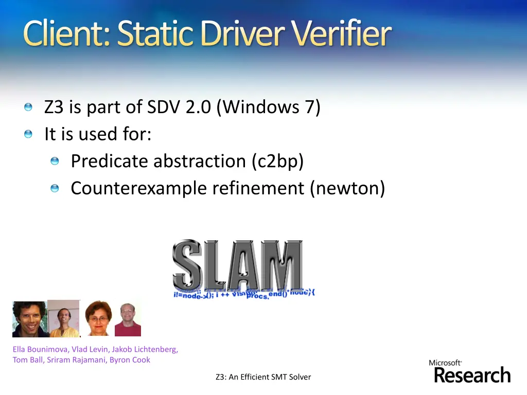 client static driver verifier