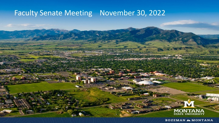 faculty senate meeting november 30 2022