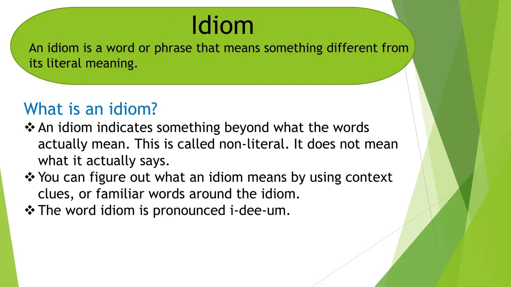 idiom