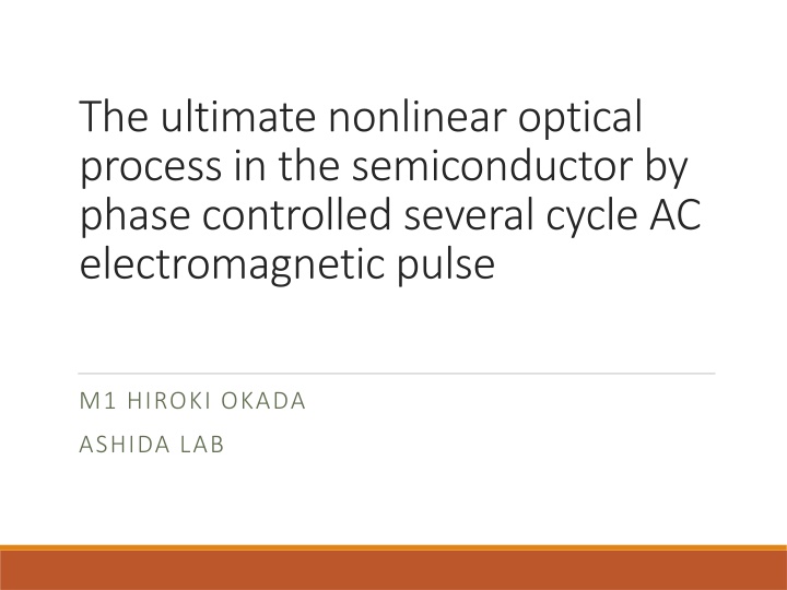 the ultimate nonlinear optical process