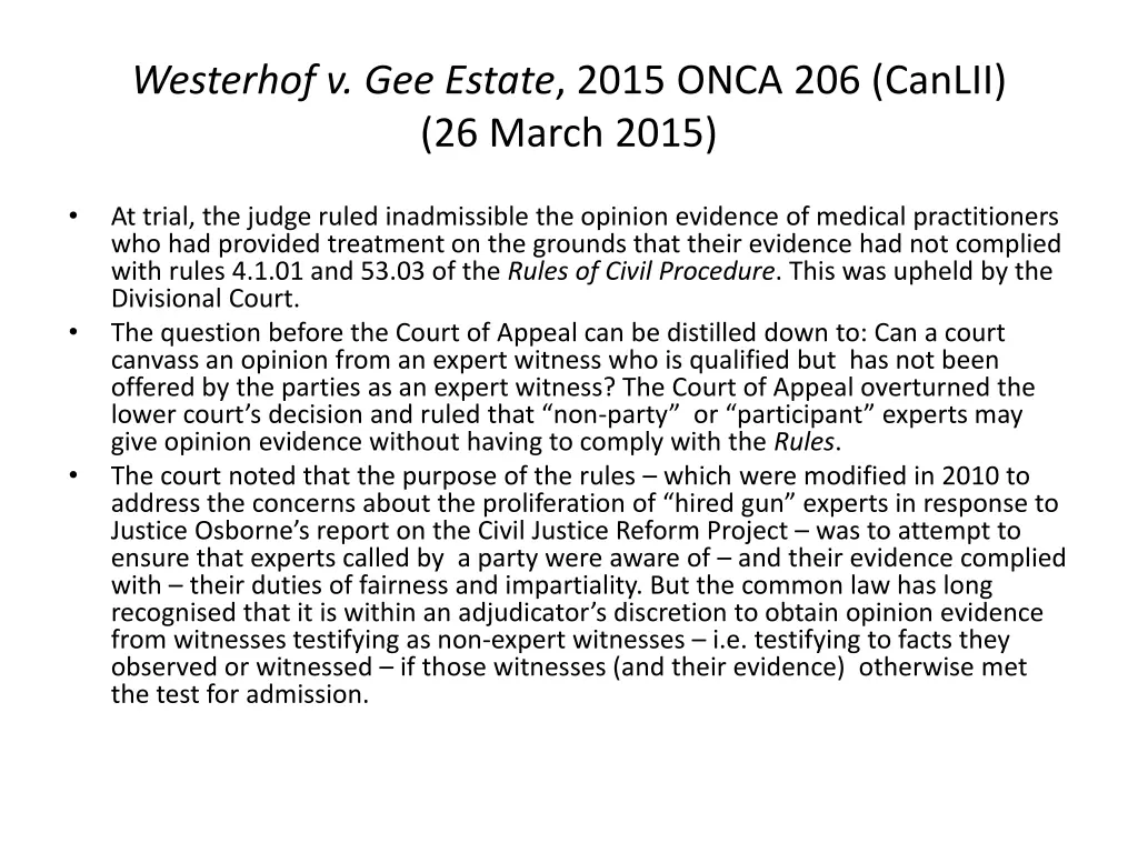 westerhof v gee estate 2015 onca 206 canlii