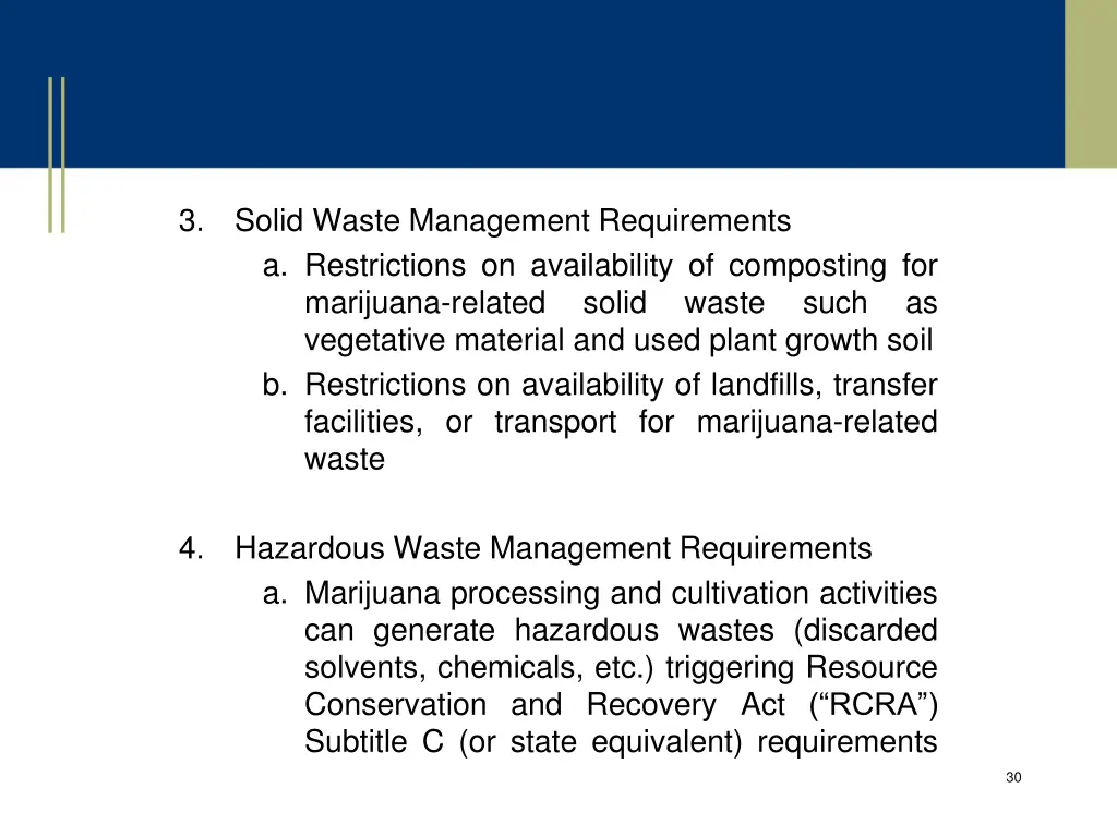 3 solid waste management requirements