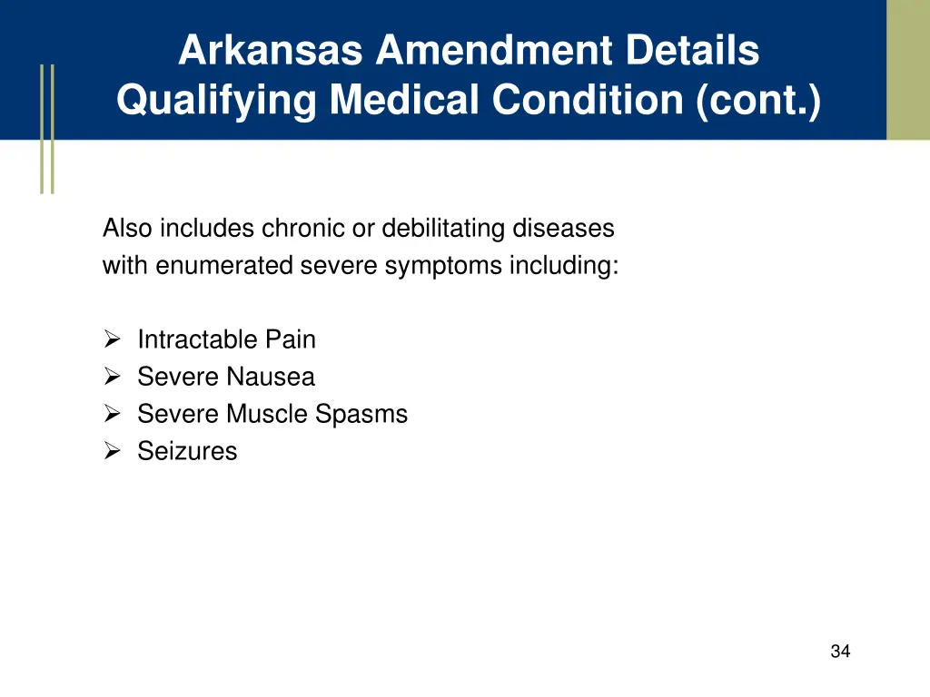 arkansas amendment details qualifying medical 1