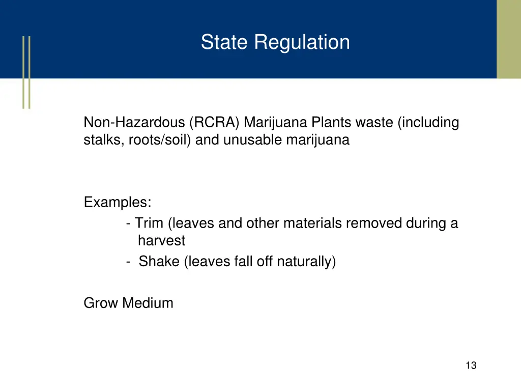 state regulation