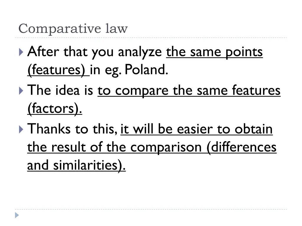 comparative law 5