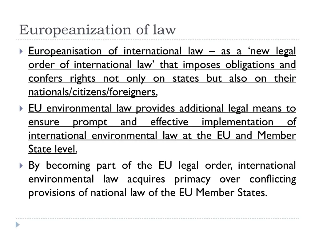 europeanization of law 1